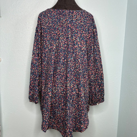 St John's Bay Plus Size Floral Blouse - Picture 3 of 11